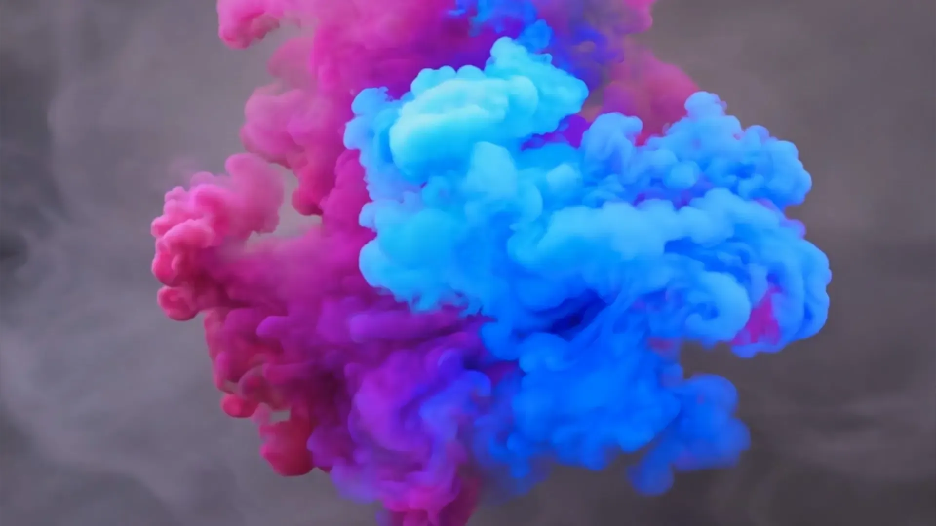Colorful Smoke Clouds for Logo Animation Background